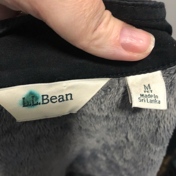 Ll Bean ladies fleece lined jacket size medium - Picture 5 of 5